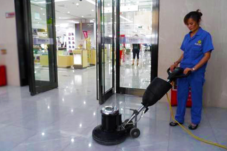嘉得力常规洗地及地毯清洗单刷机商场地面护理